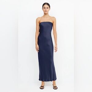 Bec + Bridge Moon Dance Navy Dress